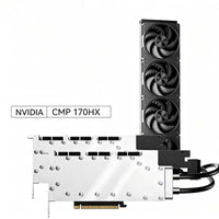 Astralcooler All-in-one server GPU cooler radiator 360/480, compatible with NVIDIA CMP 170HX/A100 40GB/A30 24GB